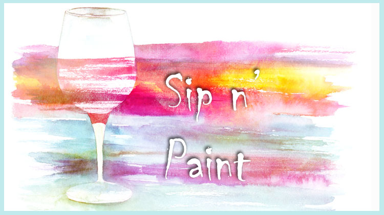 sip n paint at home